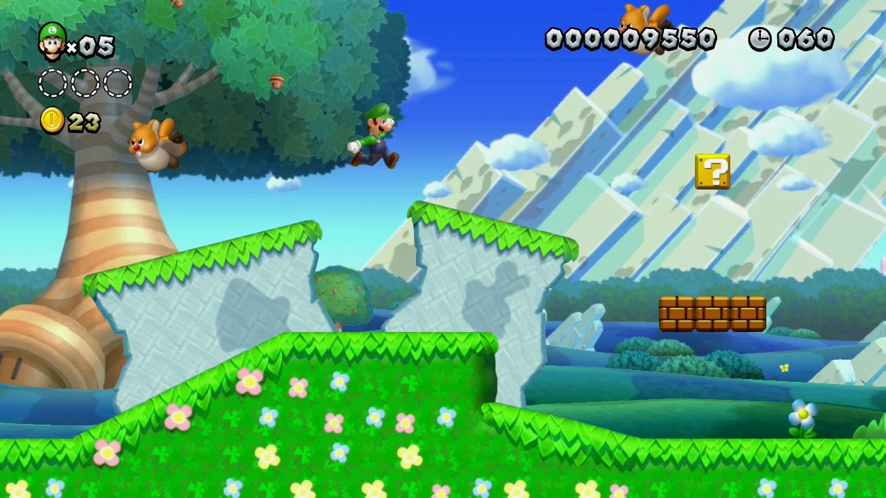 New Super Luigi U gameplay
