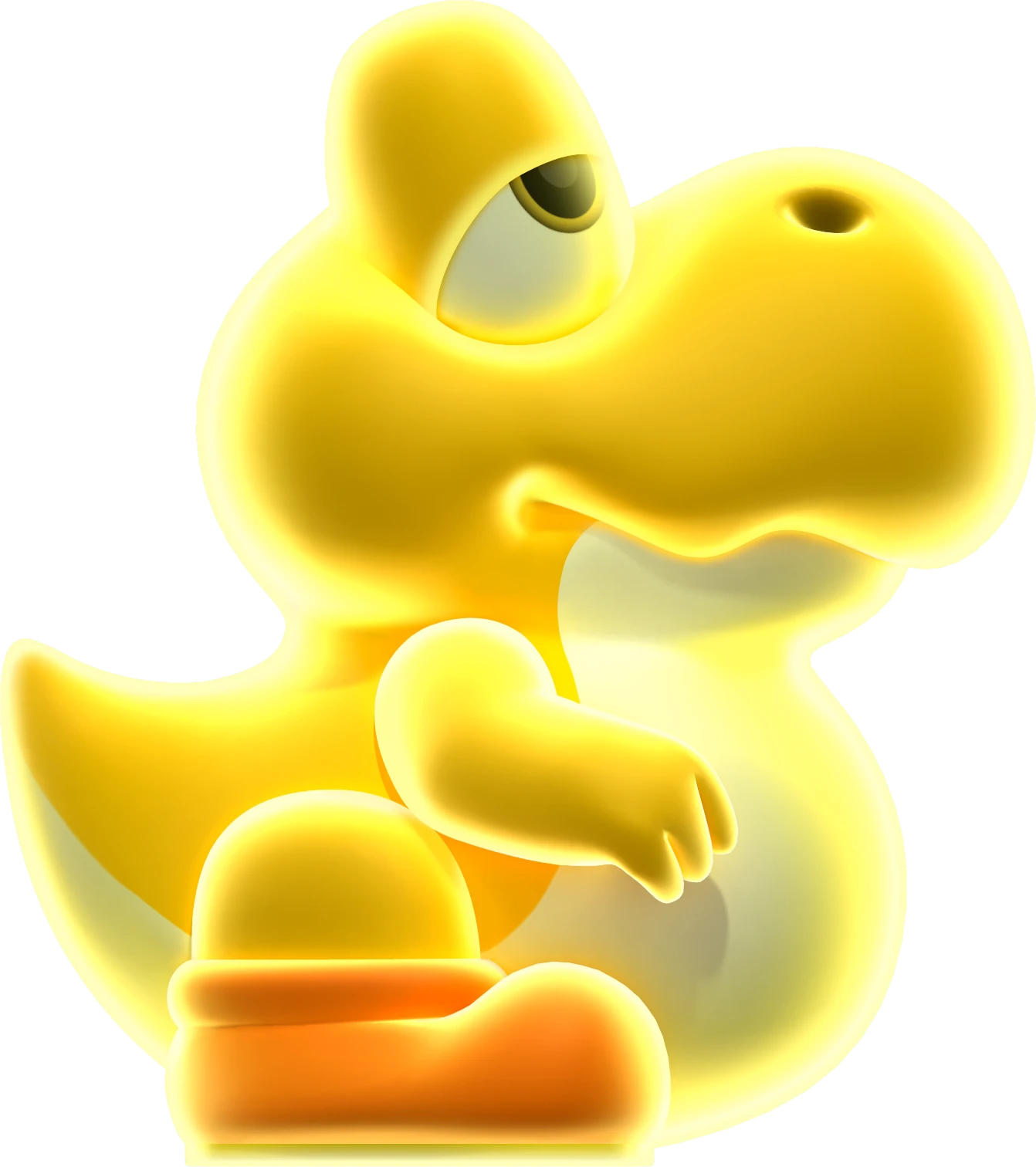 Glowing Baby Yoshi