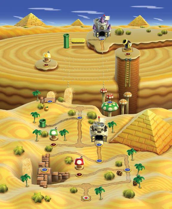 World 2 map