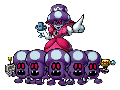 Princess Shroob and Shroobs