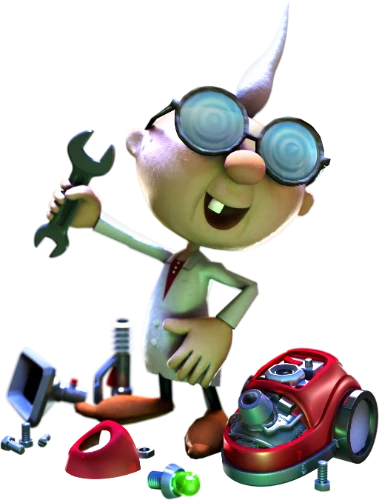 Professor E. Gadd in Luigi's Mansion Dark Moon