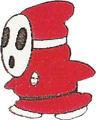Red Shy Guy from Super Mario Bros 2