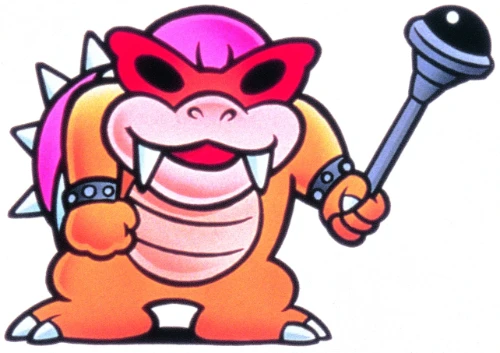 Roy with magic wand SMB3