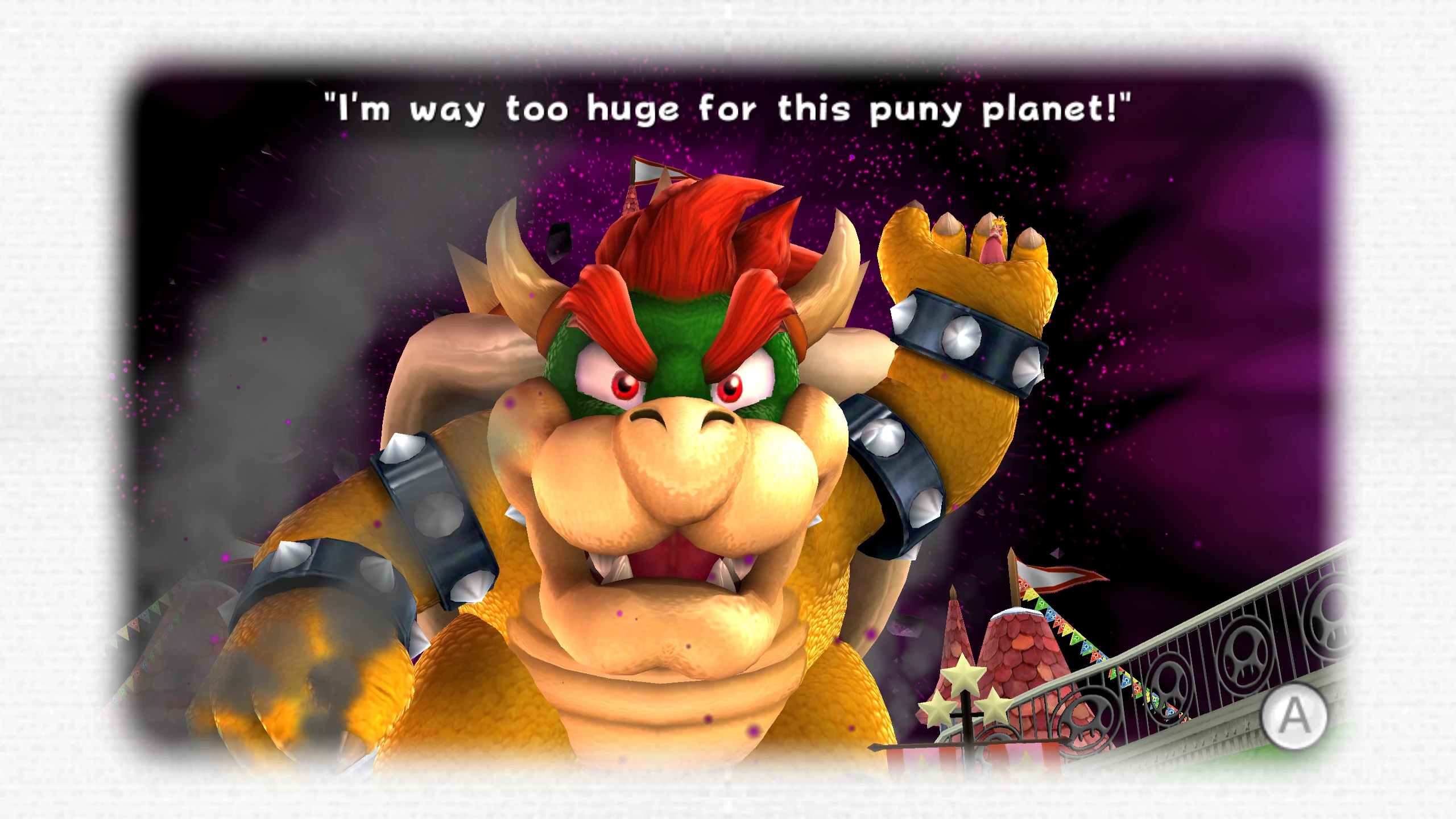Super Mario Galaxy 2 opening prologue