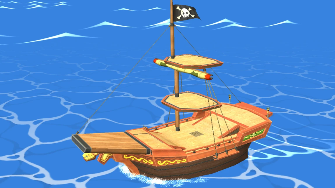 Pirate Ship stage