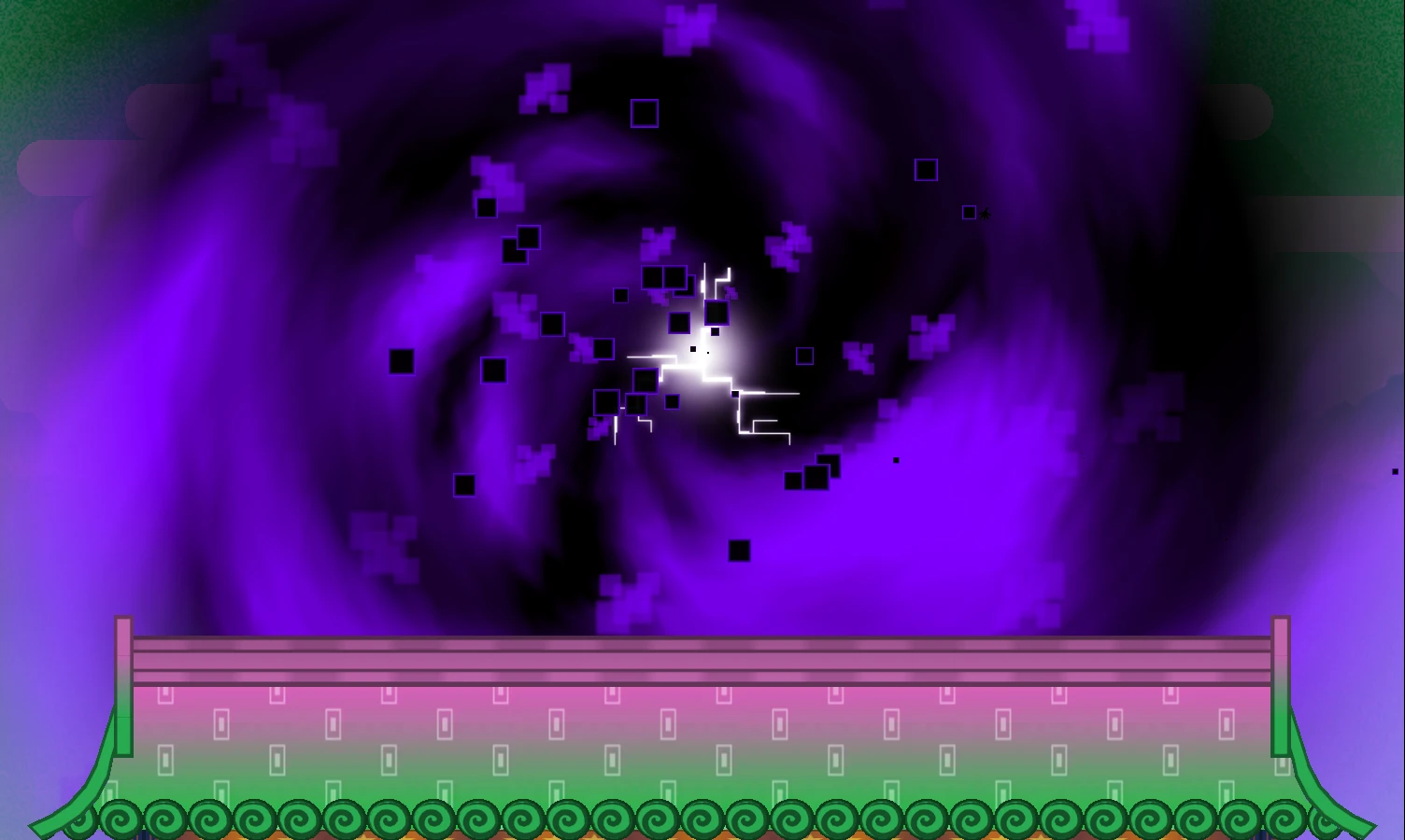 The Void growing in the sky