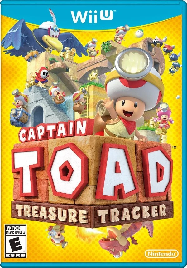 Captain Toad Treasure Tracker box art