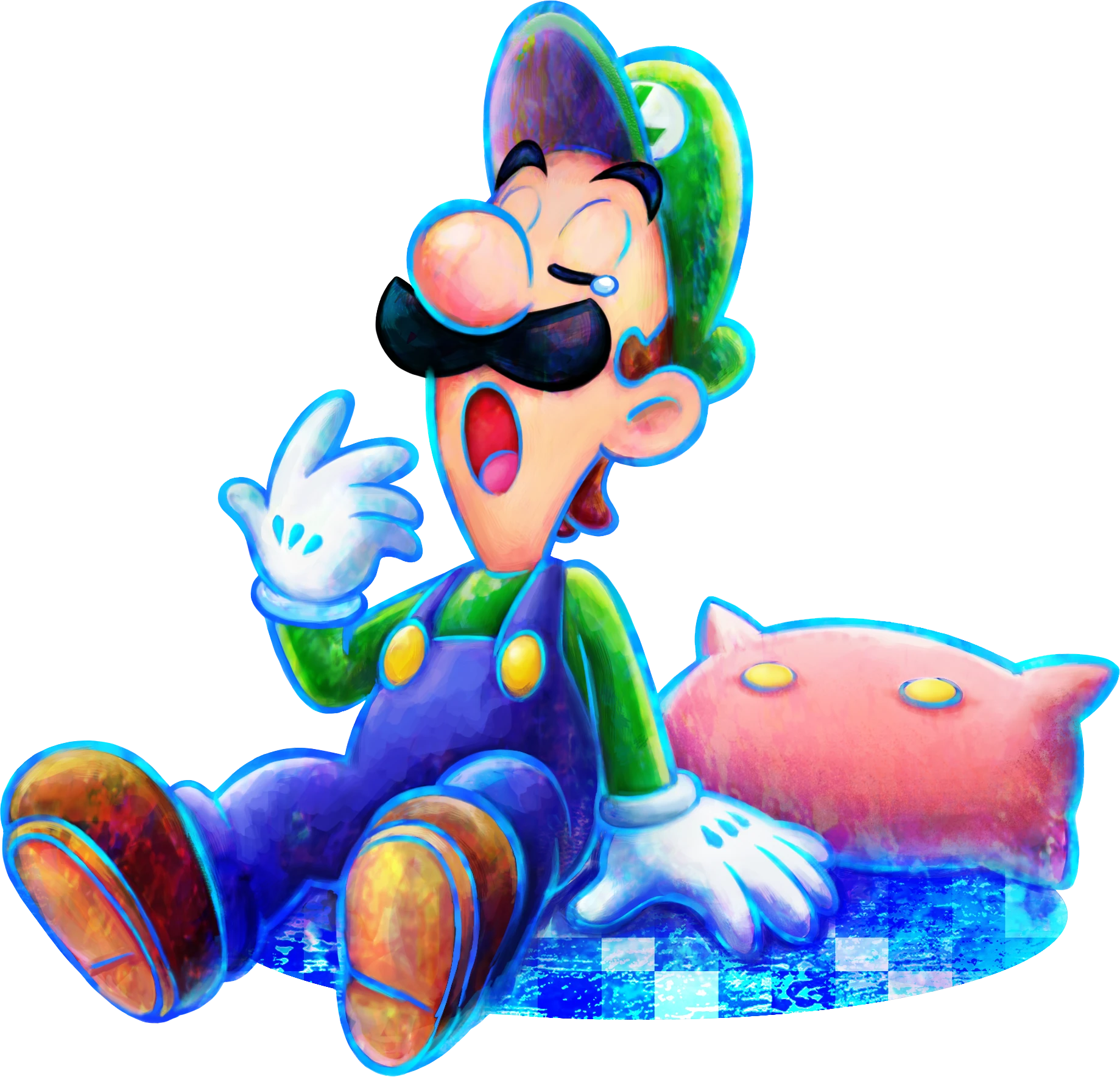 Sleeping Luigi
