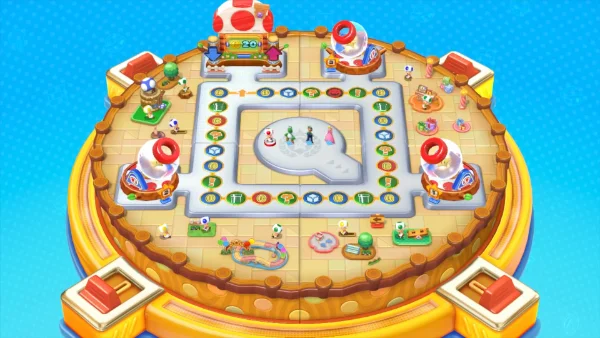 Toad Board amiibo board