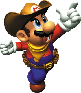 Mario (Cowboy) from Mario Party 2