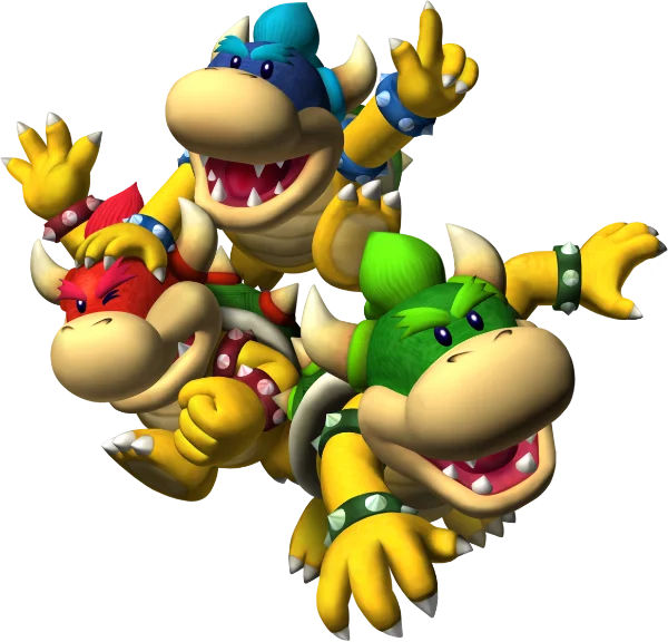 The three Koopa Kids