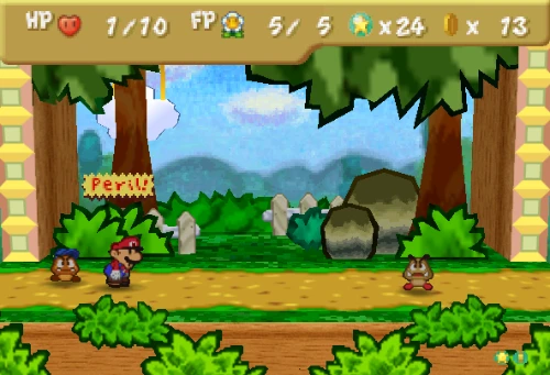 Mario in Peril state