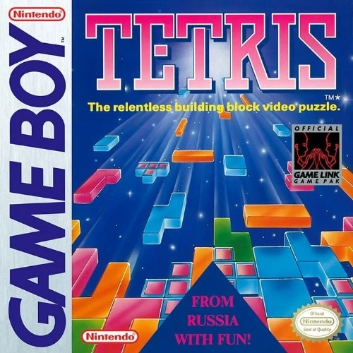 Tetris Game Boy NA box art