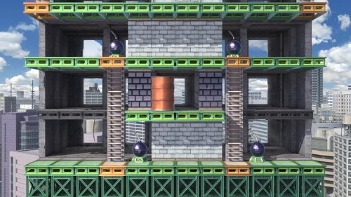 Wrecking Crew stage in Super Smash Bros. Ultimate