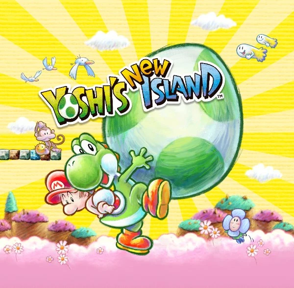 Yoshi's New Island Nintendo 3DS box art