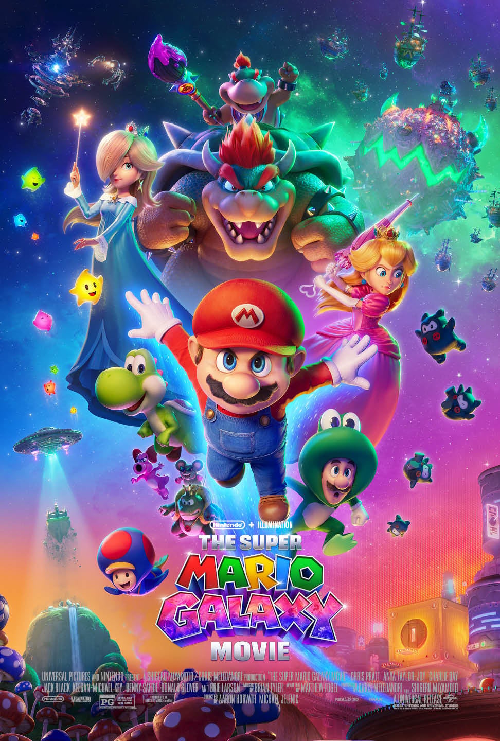 The Super Mario Galaxy Movie (2026) theatrical poster