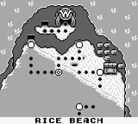 Rice Beach, the first area of Kitchen Island